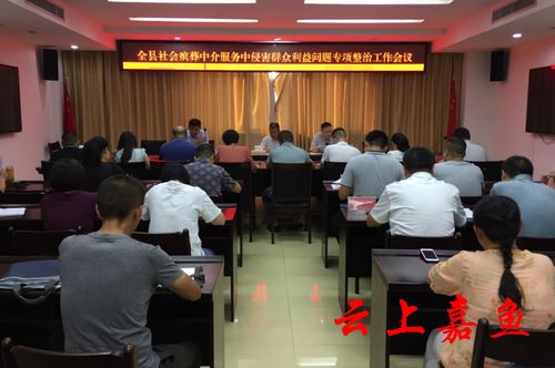 我縣召開社會殯葬中介服務(wù)問題專項整治工作會議
